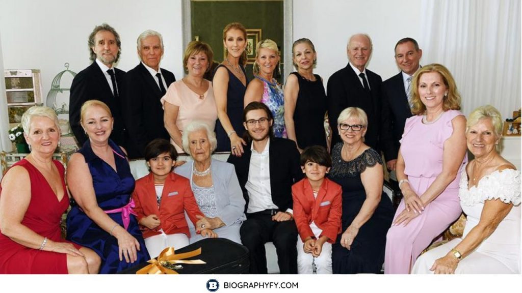 Celine Dion Family